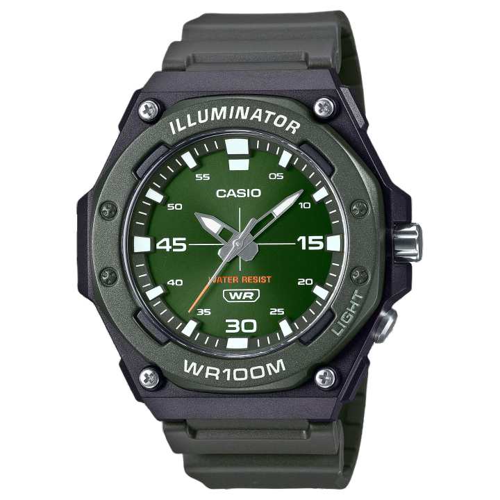 CASIO CASIO Unisex Standard Series Green Watch MW-620H-3AV