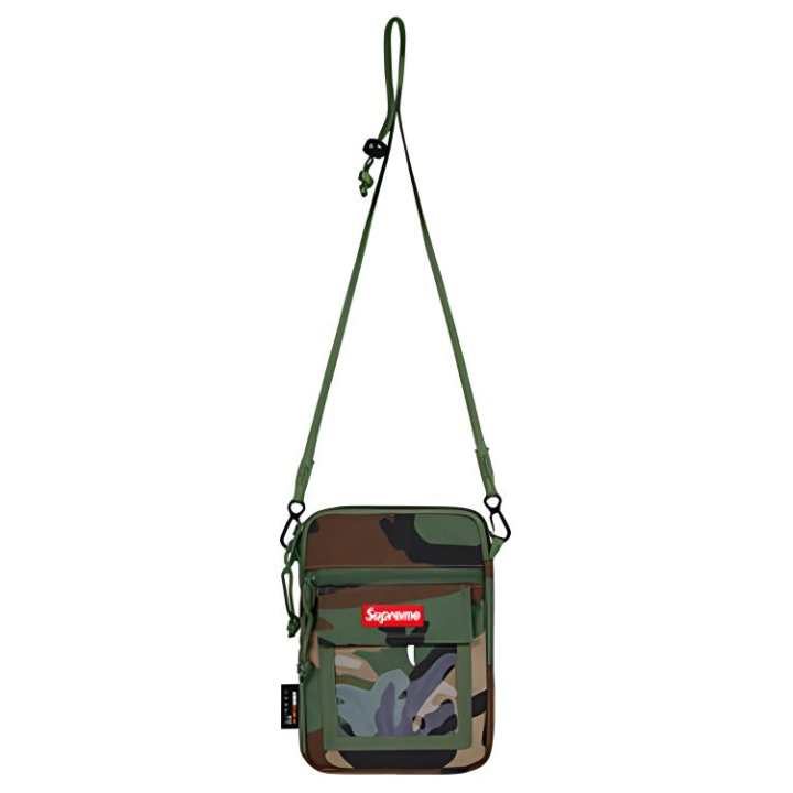 Supreme Supreme Nylon Crossbody Bags Regular Unisex Green Camouflage