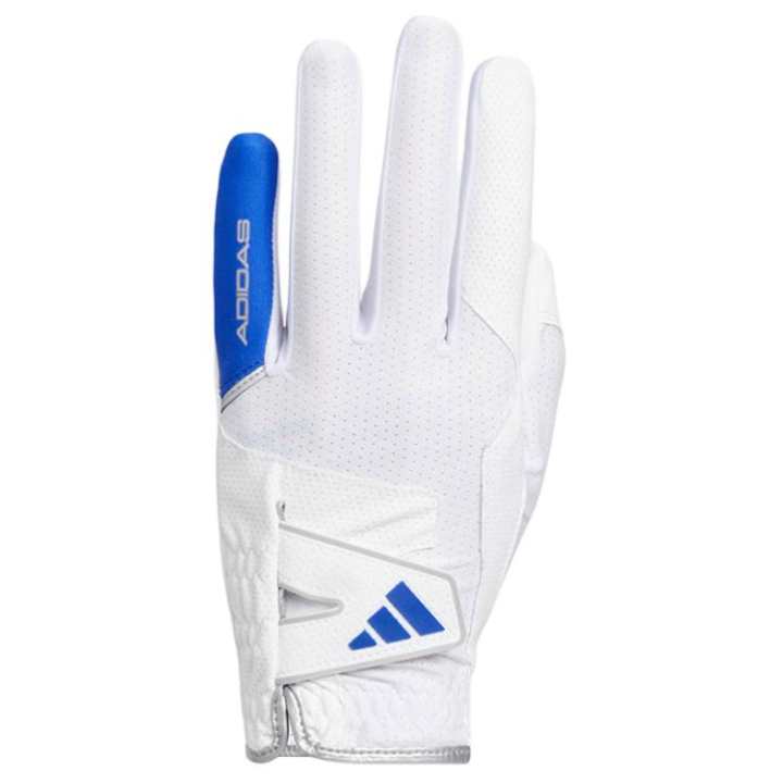 Adidas Adidas Polyester, Polyurethane, Recycled Polyester, Elastane Gloves Men's White