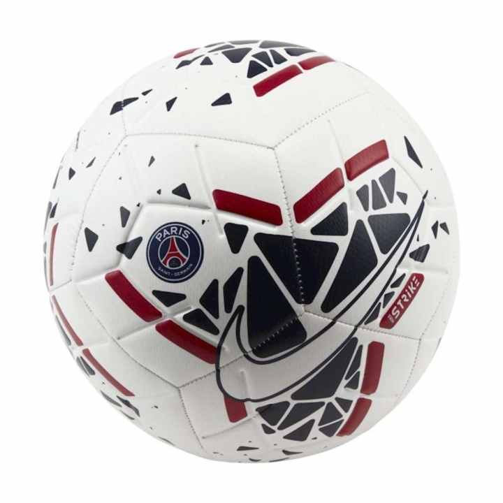 Nike Nike Size 5 Soccer Ball Pu Machine Stitched Soccer Ball Unisex Black White Red