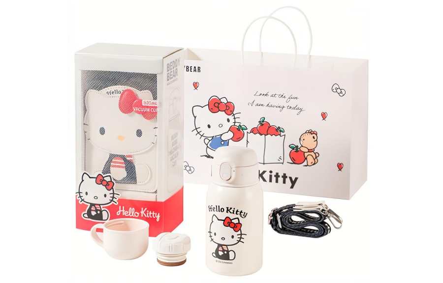 Beddybear x Sanrio Good Looking Insulated Cup For Women's 316 Stainless Steel Ivory 530ml