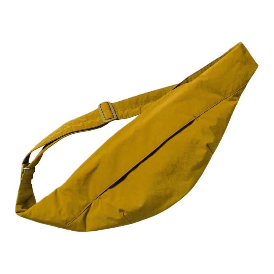 UNIQLO Nylon Sling Bag Unisex Mustard Yellow
