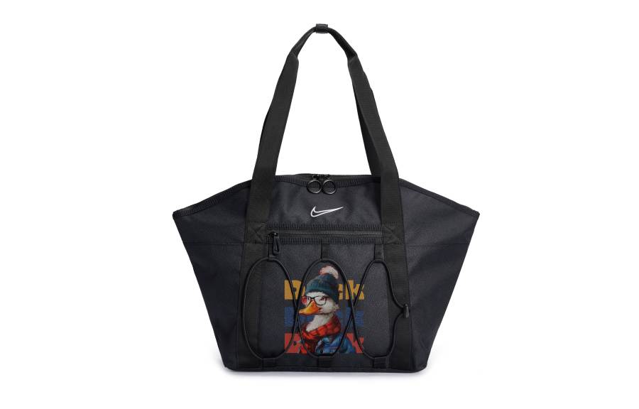 Nike Nike Fabric Tote Bag, Shopping Bag, Shoulder Bag Unisex Black