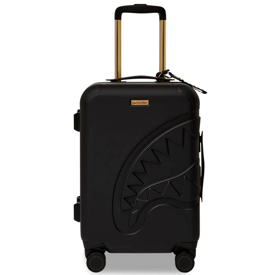 SPRAYGROUND SPRAYGROUND Polycarbonate Suitcase Luggage 20 Inch Unisex Black