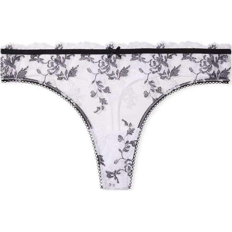 Victoria's Secret Thong Women's 1 Pack White