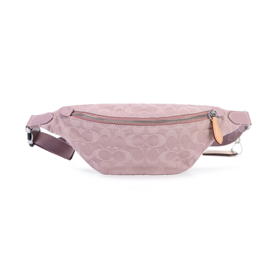 COACH Charter Fabric Sling Bag, Fanny Pack Large Women's Purple