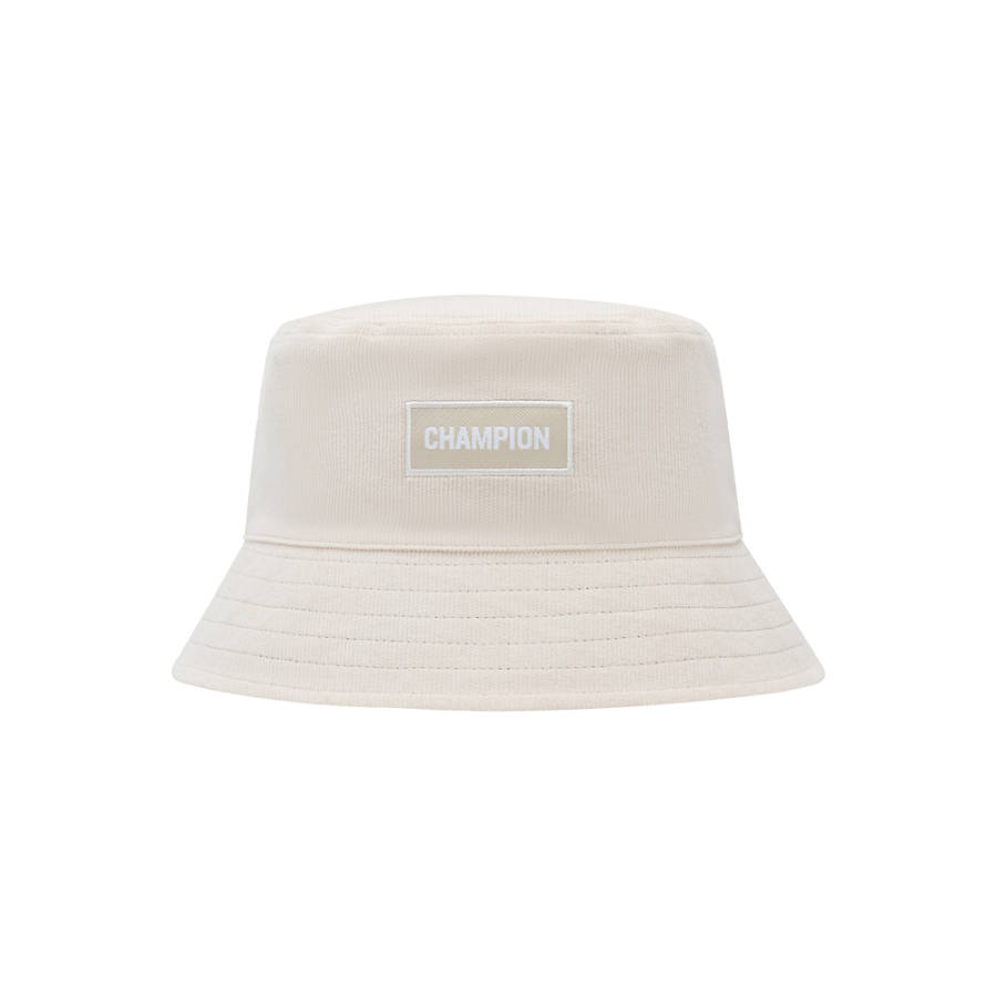 Champion Cotton Bucket Hats Unisex Ivy Green/Milk White, Smoke Gray/Black