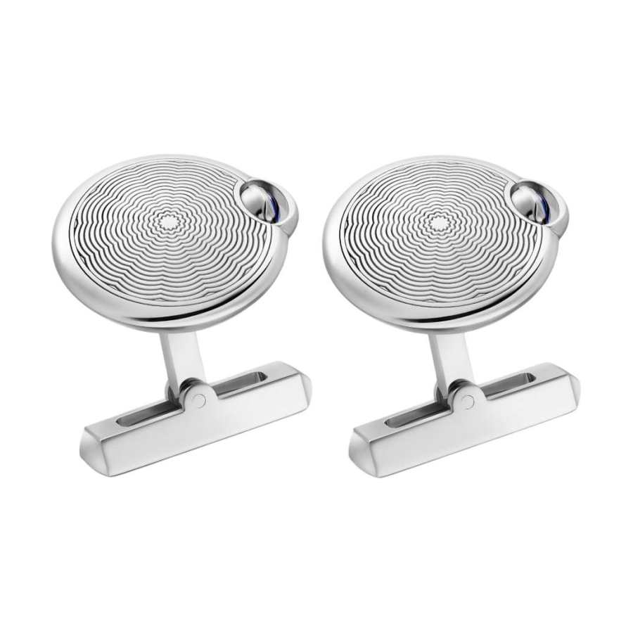 CARTIER 925 Sterling Silver Cufflinks Unisex Silver