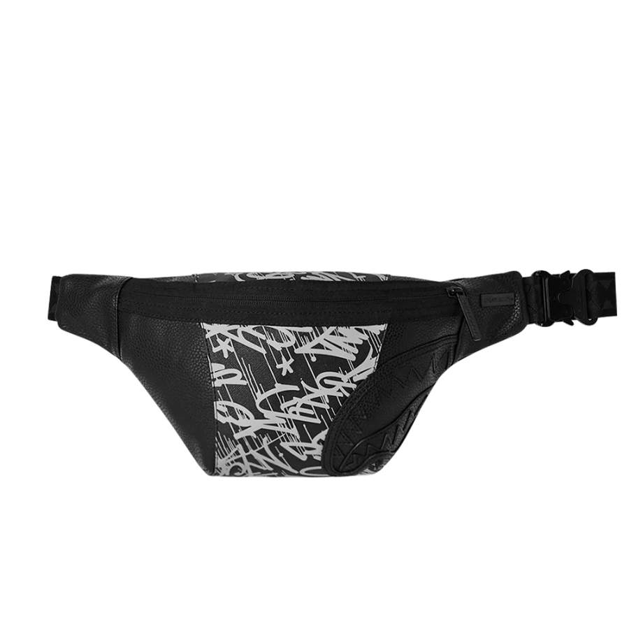 SPRAYGROUND PVC Fanny Pack Unisex Black