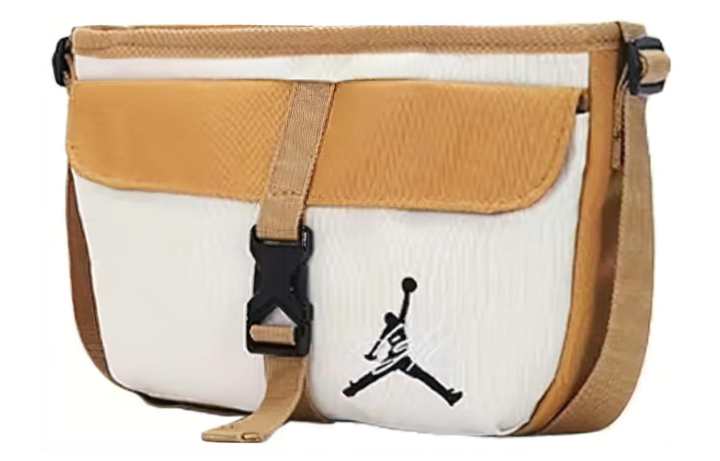 Jordan Jordan Polyester Shoulder Bag, Crossbody Bag Small Unisex Wheat Yellow