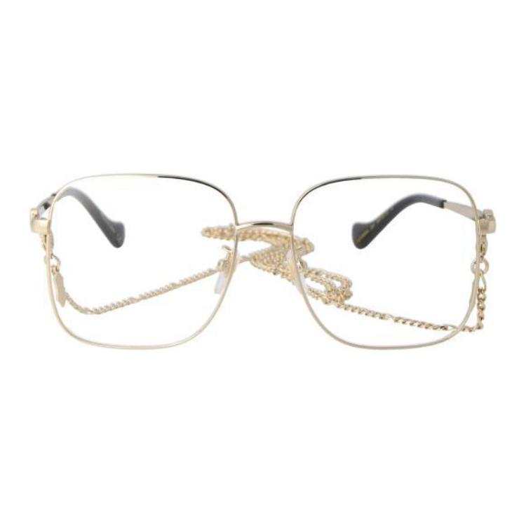GUCCI square-frame chain glasses