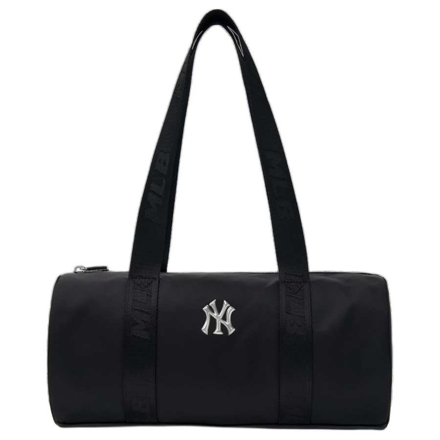 MLB Nylon One Shoulder Travel Bag Gym Bag Unisex Black