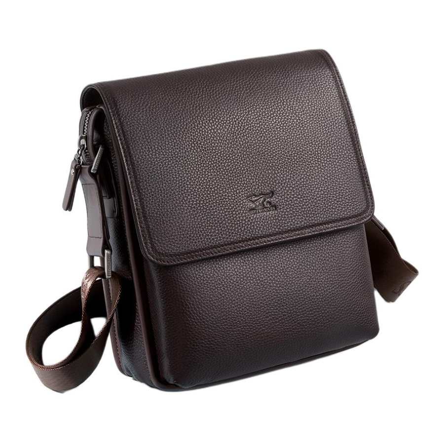 SEPTWOLVES SEPTWOLVES Cow Leather Shoulder Bags Medium Men's Coffee
