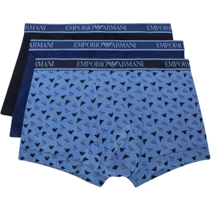 EMPORIO ARMANI EMPORIO ARMANI FW24 Briefs Men's 3 Pack Navy Blue+Blue+Black