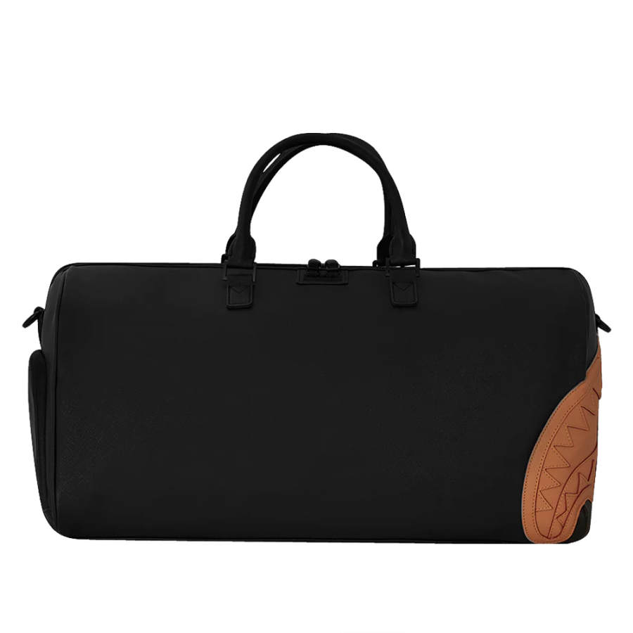 SPRAYGROUND PVC Boston Bag, Handbag, Travel Bag Unisex Black