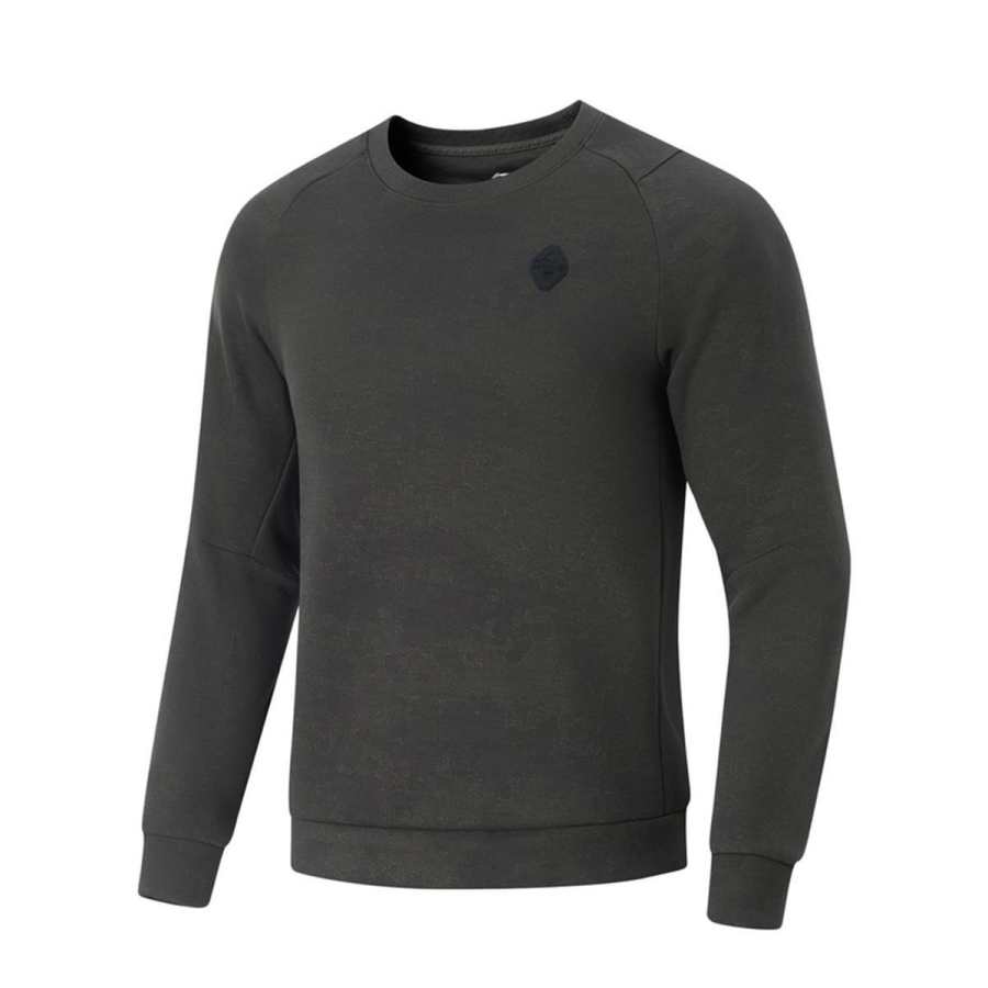 Li-Ning Li Ning Sweatshirt Men's Obsidian Gray