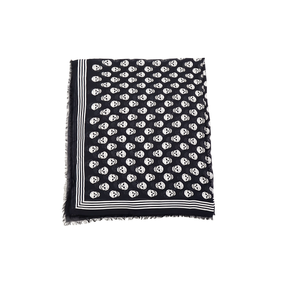 Alexander McQueen Alexander McQueen Skull Print Modal Scarf