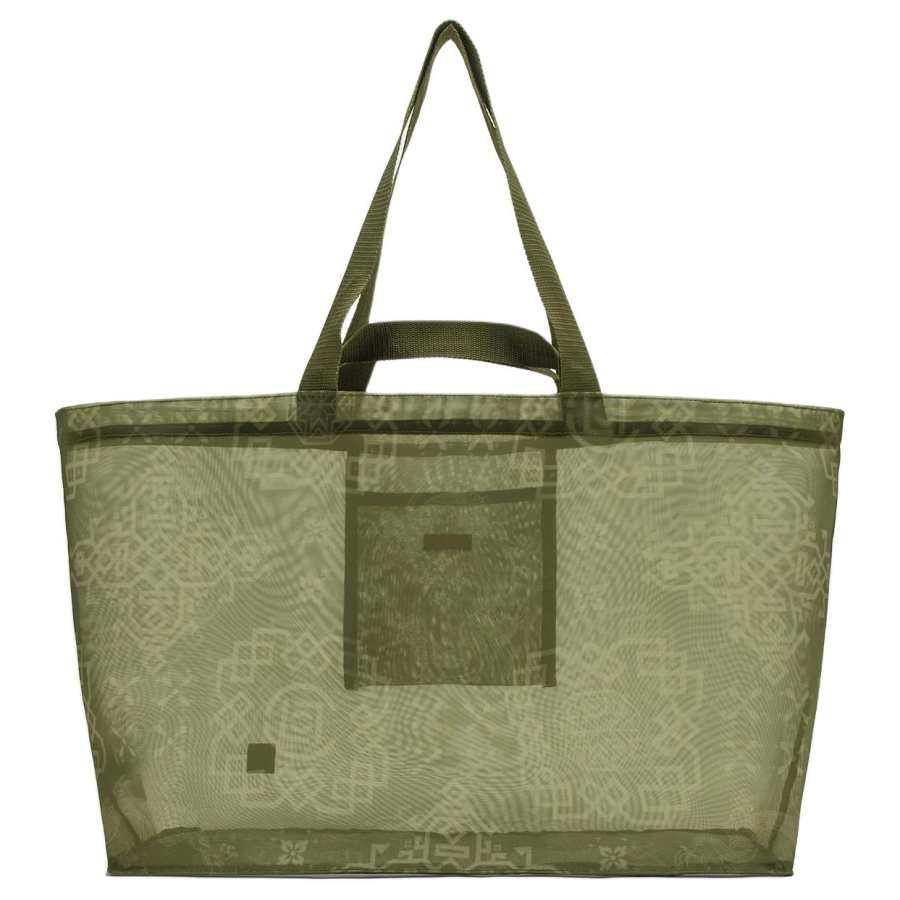 CLOT Nylon Tote Bag, Shopping Bag, Crossbody Bag, Shoulder Bag Regular Unisex Olive