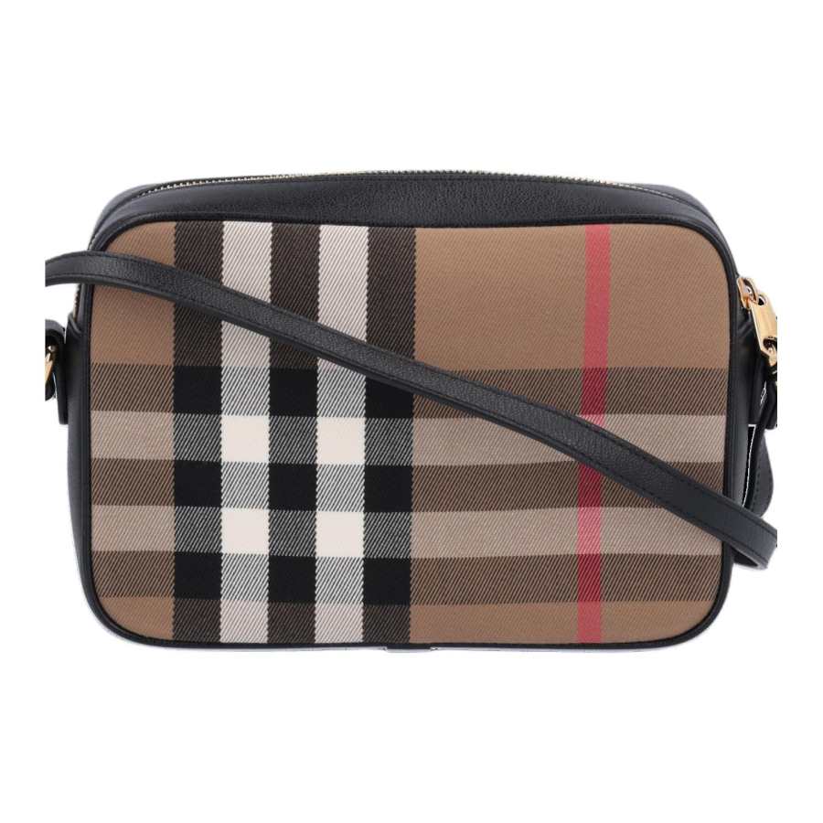 Burberry Cotton Shoulder Bag, Crossbody Bag Large Women's Multicolor