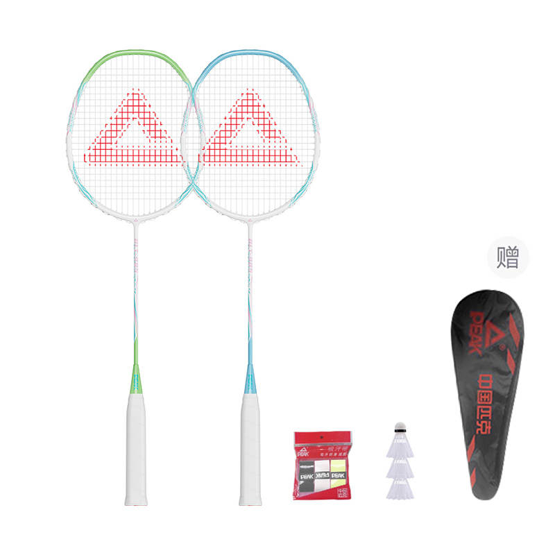 PEAK Aluminum Alloy Badminton Rackets Control Type All around Defense Entry level 4U/G5