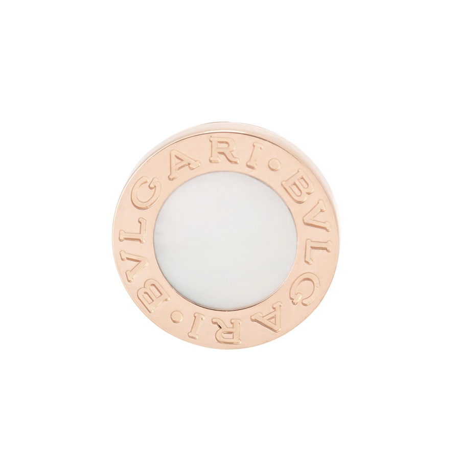 BVLGARI Series 18K Rose Gold Earrings Unisex