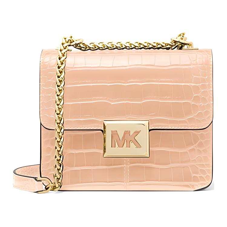 MICHAEL KORS Sonia Artificial Leather Shoulder Bag, Crossbody Bag Small Women's Butter Pink