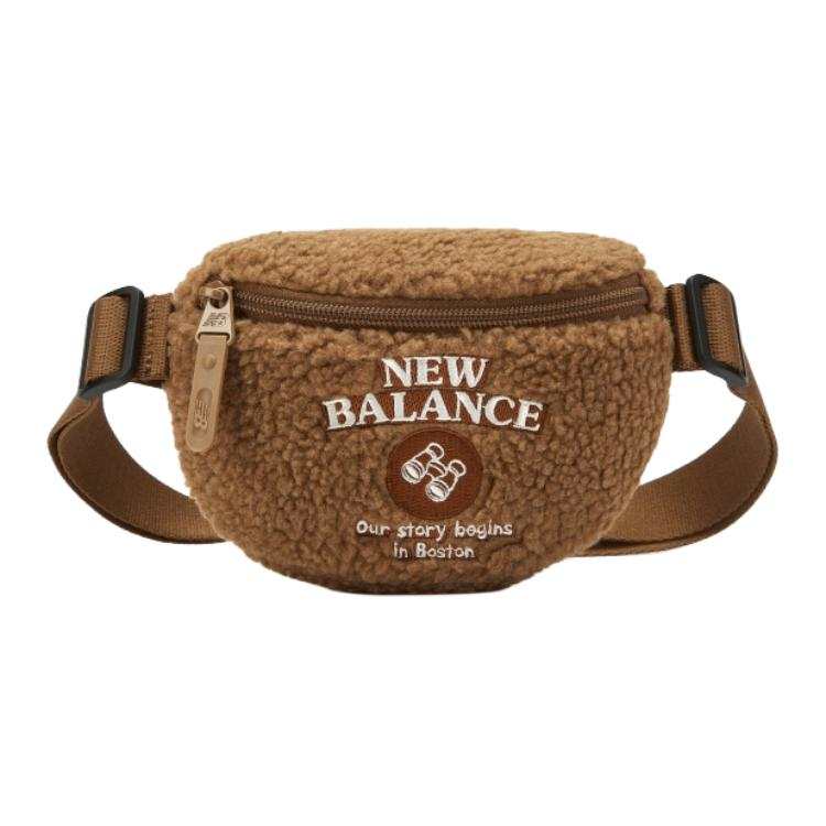 New Balance New Balance Fabric Crossbody Bag, Fanny Pack Regular Kids' Brown