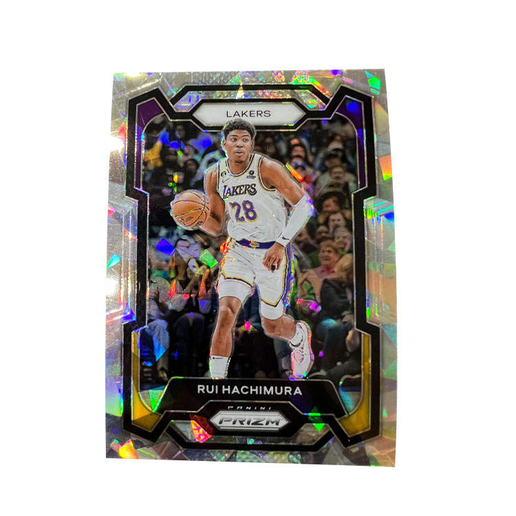 PANINI Rui Hachimura Lakers Team Prizm Collection, White Ice, Top Players, Star Cards, Rare Cards Sports Cards 1 Pc