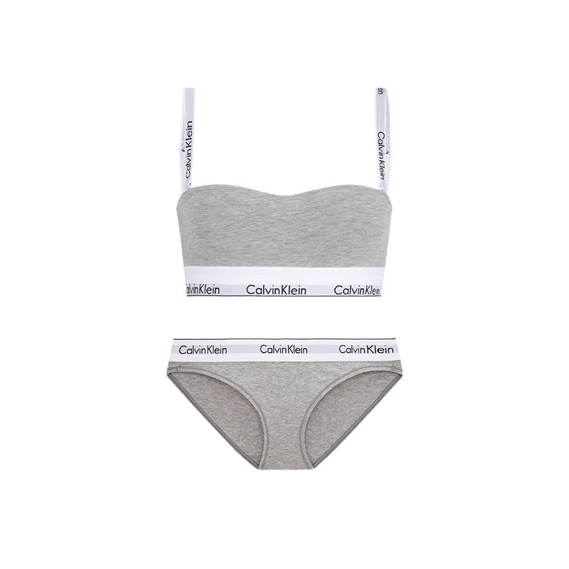 CALVIN KLEIN Underwear Set Women's Coconut Gray