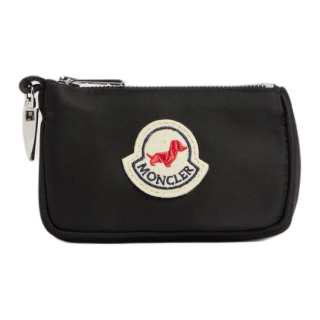 Moncler Nylon Clutch Unisex Black