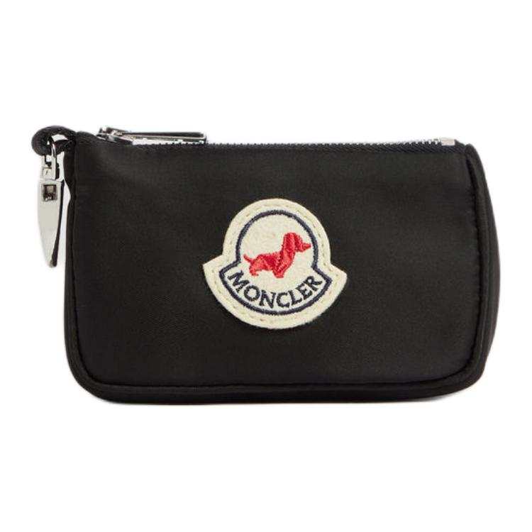 Moncler Nylon Clutch Unisex Black