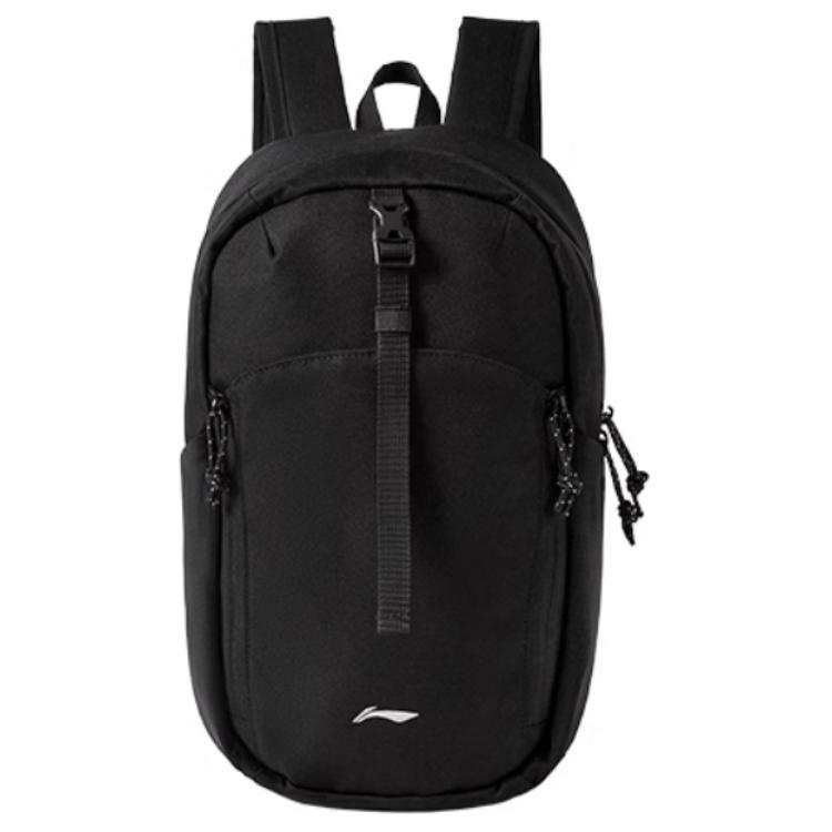 Li-Ning Li Ning Nylon Backpack Regular Unisex Black/Gray