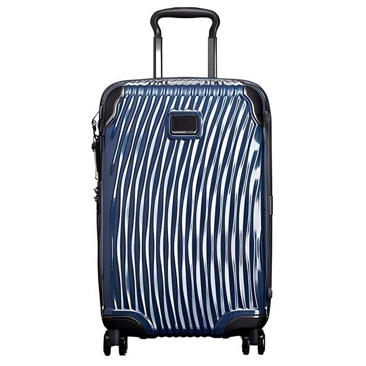 TUMI Latitude Polypropylene Pp Luggage For Air Travel 20 Inch Unisex Blue