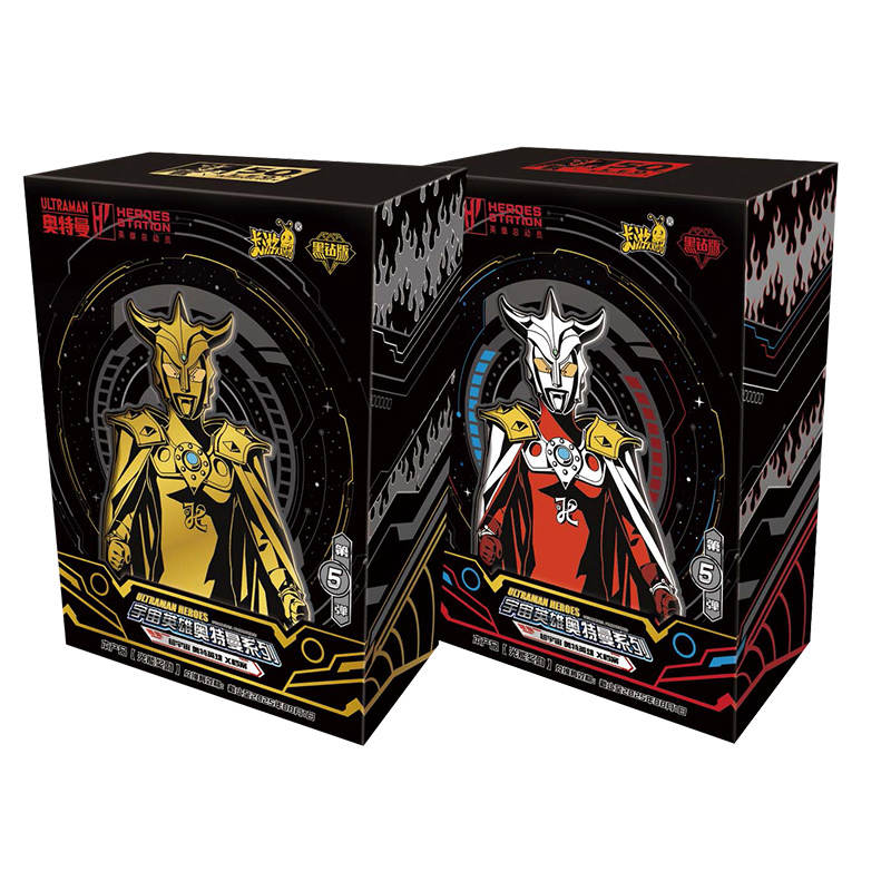 KAYOU Ultraman Card, Black Diamond Edition, 5th Edition IP / Anime Cards 1 Box Pack