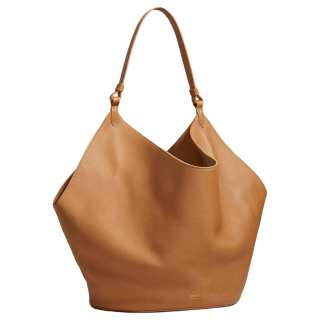 KHAITE Medium The Lotus Leather Tote Bag