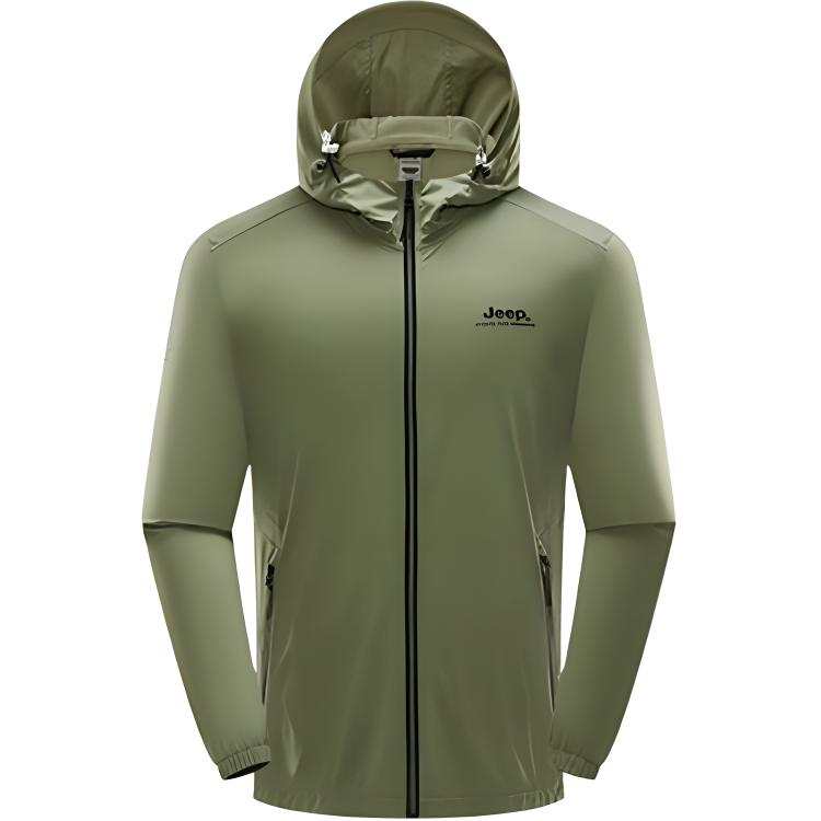 Jeep Breathable Windproof UV Protection Cooling Sun Protection Clothing Men's