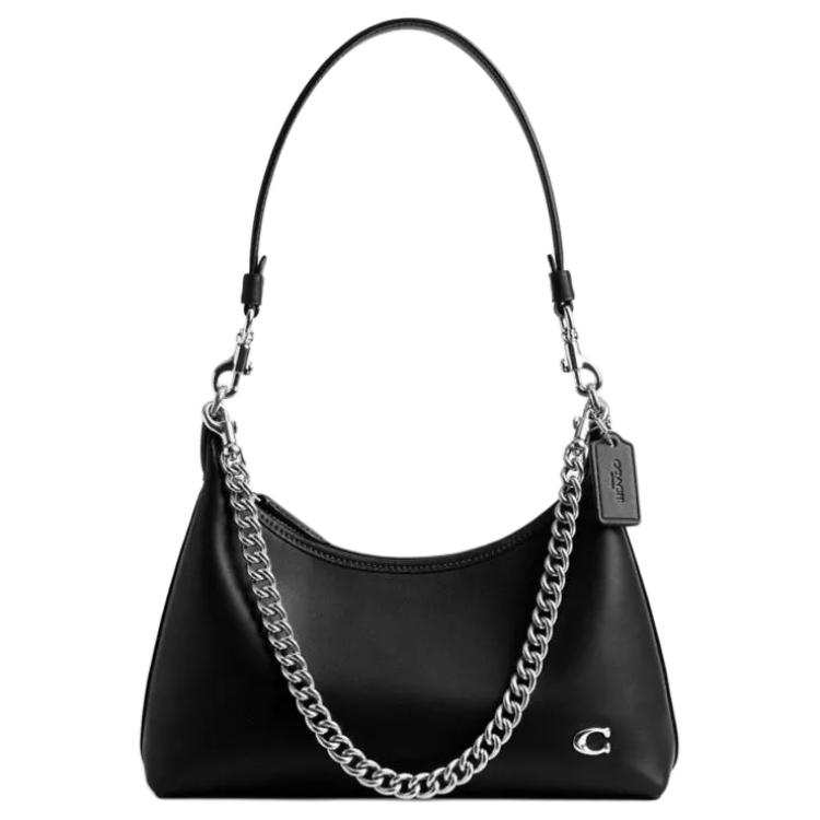 COACH Juliet Cow Leather Handbag Medium Women's Black