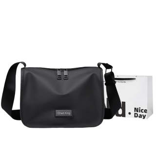 SWIMADE Oxford Crossbody Bag, Shoulder Bag Unisex Black/Green/Gray