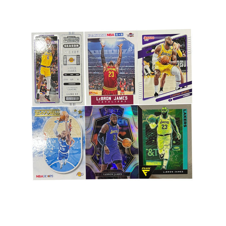 PANINI Los Angeles Lakers, LeBron James, Multi Collection, King James, Refringence, Superstar Cards, Rare Sports Cards