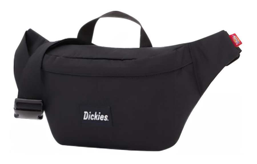 Dickies Dickies Polyester Dumpling Bag One Shoulder Crossbody Fanny Pack Regular Unisex Black