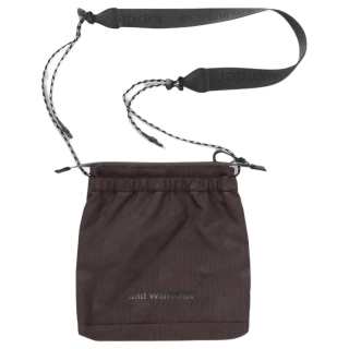 And Wander 1L Shoulder Bags Nylon Brown Men's