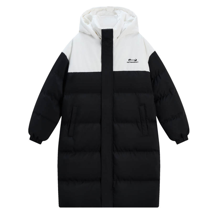 HEYMARKET Puffer Jackets Unisex Hooded Moderate Padded Puffer Jacket
