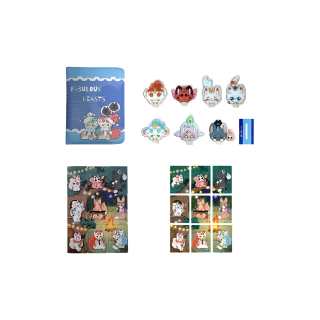 Inhuman x YOUSHOUYAN Maoqiu Music Carnival Collectible Card Accessories Single Box/Single Carton/24 Boxes