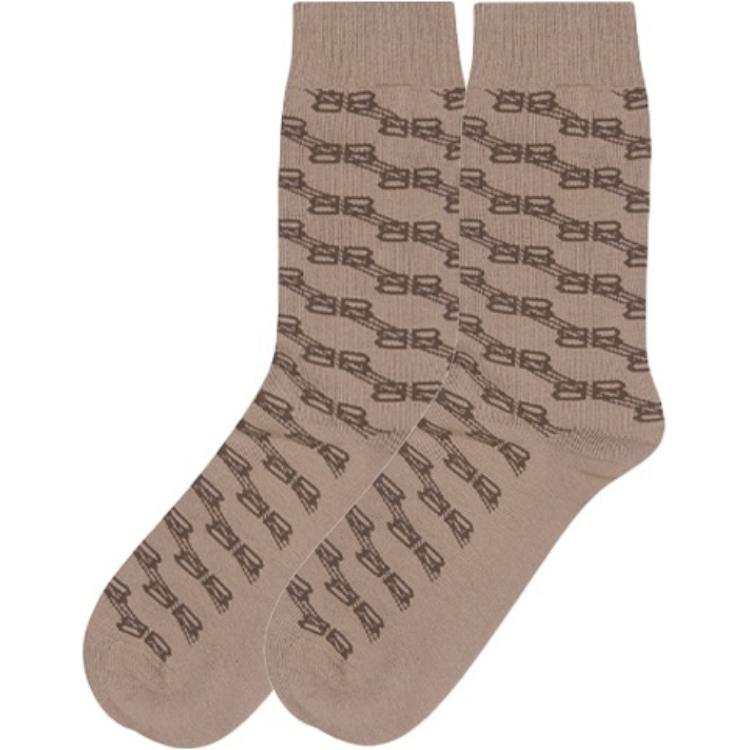 Balenciaga Balenciaga Logo Monogram Socks
