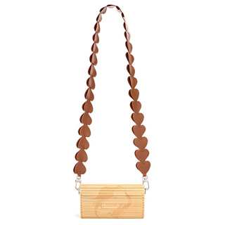 Feng Chen Wang Heart-shaped Bamboo Shoulder Bag