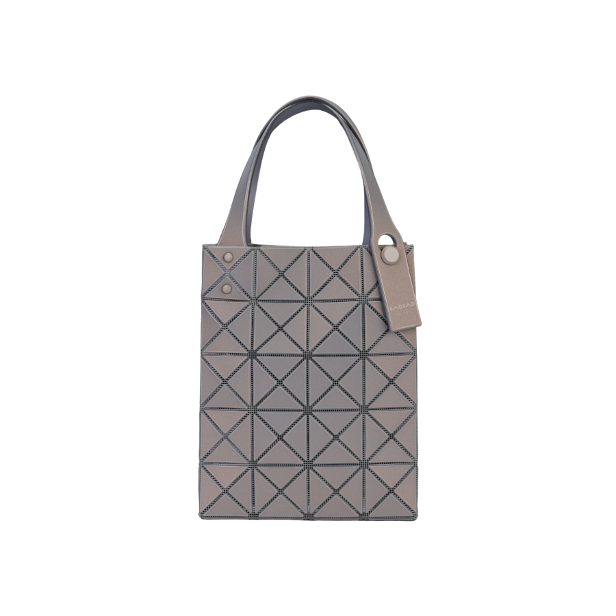 ISSEY MIYAKE Lucent Boxy & PVC Resin Handbag Mini Women's Gray
