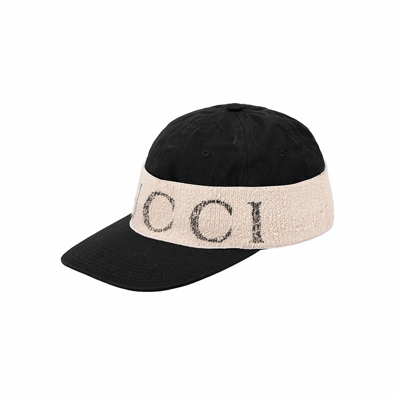 GUCCI GUCCI Logo Banded Baseball Cap
