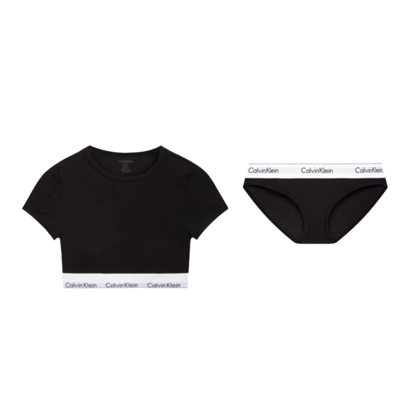 CALVIN KLEIN Underwear Set Women's Space Black
