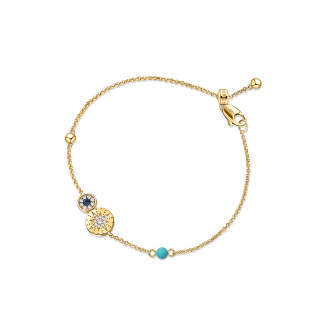 Apm Monaco 18K Gold plated Bracelets Unisex Gold