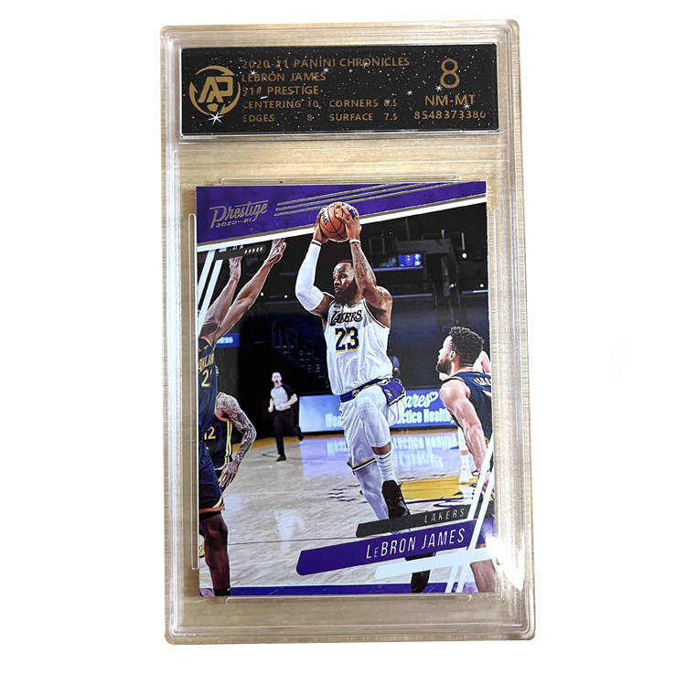 PANINI PANINI LeBron James, Lakers, Chronicles, Star Card 8 Points Graded Cards 1 Pc